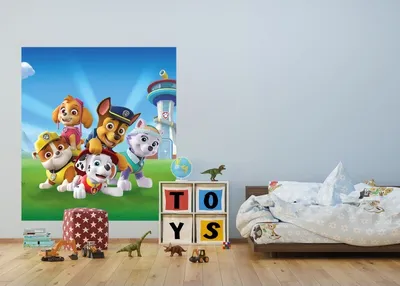 Produktbild von AG design fototapete Paw Patrol 180 x 202 cm