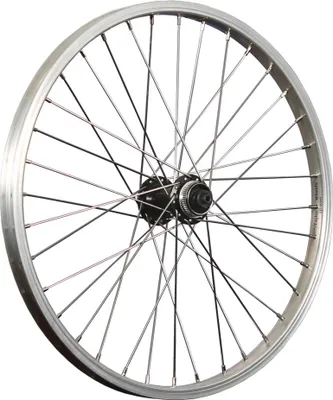 Produktbild von 20 Zoll Vorderrad Aluminiumfelge Shimano HB-QC300 Disc Schnellspanner silber