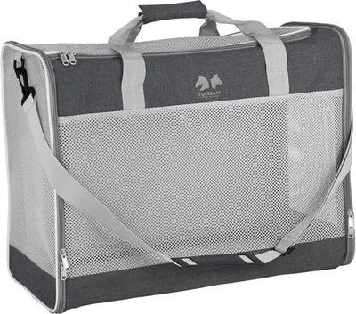 Produktbild von Hundetasche, 55 x 40 x 23 cm - Faltbar, leicht - Mit Netzstoff und Tragegurt - Ideal für Reisen - m-winkel