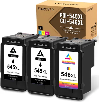 Produktbild von 3er-pack Druckerpatronen PG-545 XL CL-546 XL für CANON MG2550 MX495 TR4550 TR4540 TS3150
