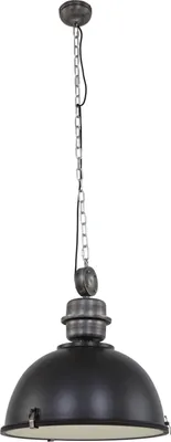Produktbild von Steinhauer - hängeleuchte - Bikkel - schwarz - glas metall - Ø 52cm - E27 - 7834ZW