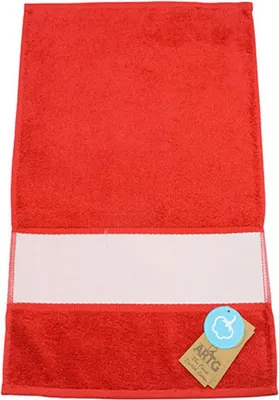 Produktbild von A&R AR085 | SUBLI-Me® Guest Towel - Gästetuch - 30 x 50 cm - Farbe: Fire Red - Größe: 30 x 50 cm