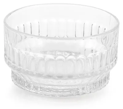 Imagen del producto de Juego de 3 cuencos de vidrio transparente de 12 cm de diámetro