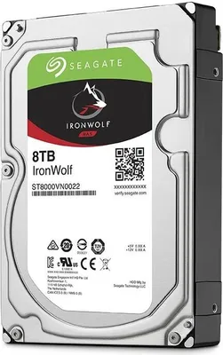 Produktbild von Wewnętrzny dysk twardy Seagate IronWolf ST8000VN004 3,5" 8000 GB Serial ATA III