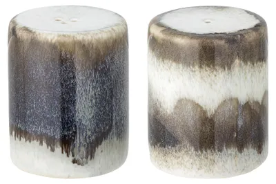 Produktbild von Bloomingville Paula, Salz- und Pfefferstreuer-Set, Grau, Steingut, 5 cm, 60 mm, 1 Stück(e)
