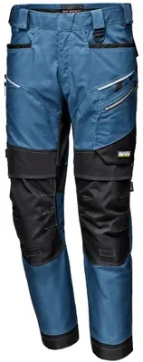Productafbeelding van Sir Safety stretch broek voor heren, met kniestukken van Cordura, kleur: petroleumblauw, maat 58