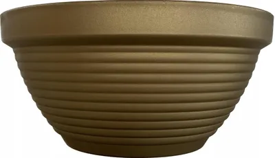 Produktbild von Tomplastik Chrysanthema Übertopf Gold 24 cm Kunststoff
