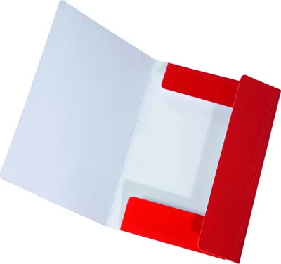 Produktbild von Sammelmappe LongLife, Karton glanzkaschiert, ca. 700 g/qm, DIN A3, rot