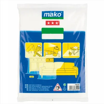 Produktbild von Malerplane Malerfolie Abdeckfolie Allzweckplane mittelstark 4x12,5m