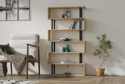 Immagine prodotto di Skye Decor, Hector - Sapphire, librerie, zaffiro, 90 x 162,6 x 22 cm