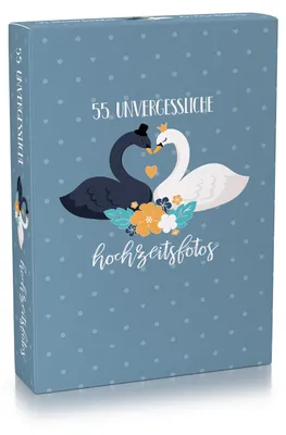 Produktbild von 55 unvergessliche Hochzeitsbilder Fotospiel 55 Foto-Aufgaben Taschenformat
