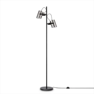 Produktbild von Stehlampe Leselampe Wohnzimmer Retro Schwenkbar Höhenverstellbar Metall