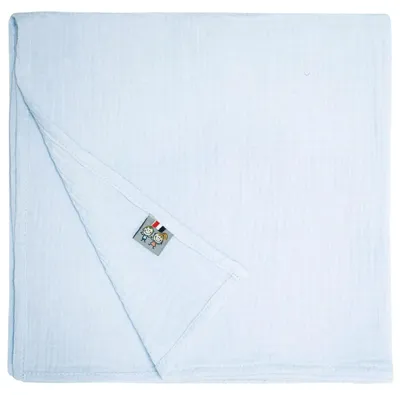 Image de Bavoir Jeanne - 60 x 60 cm - Bleu | par SEVIRA KIDS