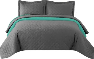 Produktbild von Tutumi Tagesdecke Inez 220X240 Grey Mint