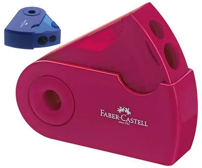 Produktbild von Spitzer Doppelspitzdose Sleeve rot/blau