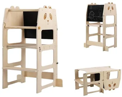 Produktbild von Montessori-Lernspielzeug für Kinder mit Schreib- und Spielbereich