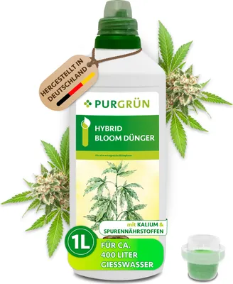 Produktbild von Purgrün Hybrid-Bloom-Dünger 1 Liter,