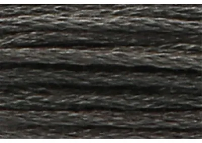 Imagen del producto de Hilo Anchor Sticktwist, 8 metros, color gris oscuro, algodón, color 1041, 6 hebras
