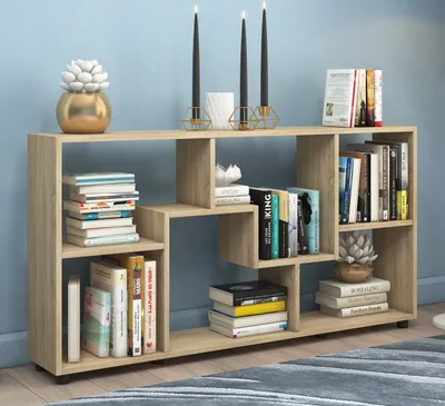Produktbild von VCM Holz Kommode | Sideboard mit praktischen Fachbodeneinteilung | Raumteiler | Maße ca. H. 62 x B. 117 x T. 20 cm - Pintal