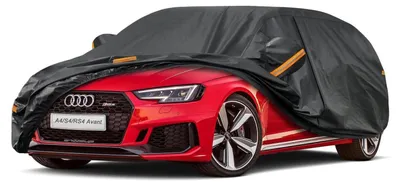 Image de Housse de protection pour voiture Kombi, imperméable et respirante, pour Audi A4 Avant (2004-2025), couleur noire