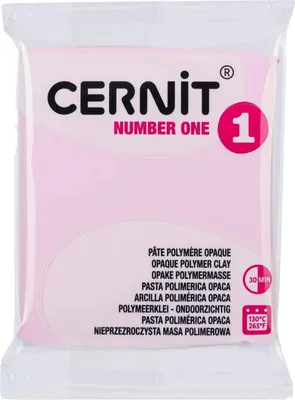 Image de Cernit N°1 Pâte polymère Flamant rose 56 g