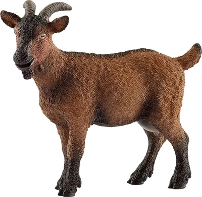 Image de Schleich, Farmlife Figurine de chèvre dans une attitude naturelle et exploratrice, brun