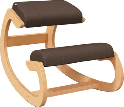 Obrázek produktu pro Klekátko hnědé 55 x 84 x 55 cm březová překližka