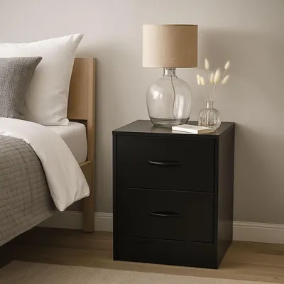 Image de Milton & Oldbrook Nachttisch Navan Schwarz