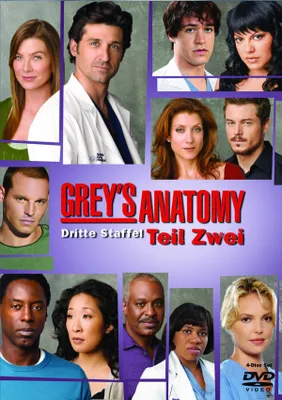 Produktbild von Grey's Anatomy: Die jungen Ärzte - Dritte Staffel, Teil Zwei (4 DVDs)