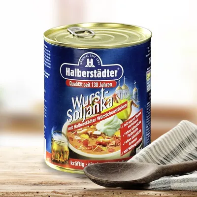 Produktbild von Halberstädter Suppen & Eintöpfe, Wurst-Soljanka