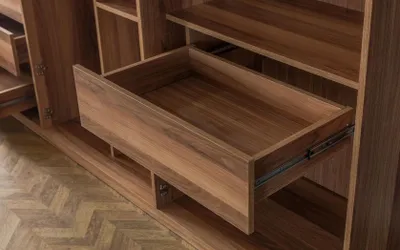 Produktbild von Kleiderschrank Schränke Schrank Design Holz Schlafzimmer Modern Möbel Neu