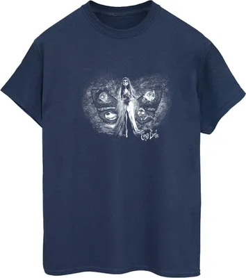 Produktbild von Corpse Bride - T-Shirt für Damen BI16344 (L) (Marineblau)
