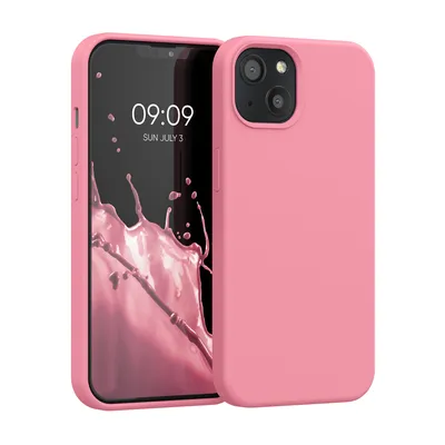 Produktbild von kwmobile Handyhülle für iPhone 13 Hülle, für iPhone 13 Case - Hülle Silikon - kabelloses Laden - Sweet Candy