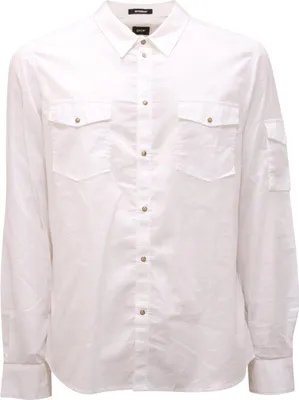 Image de 9697AQ camicia uomo OFFICINA36 chemise homme coton blanc
