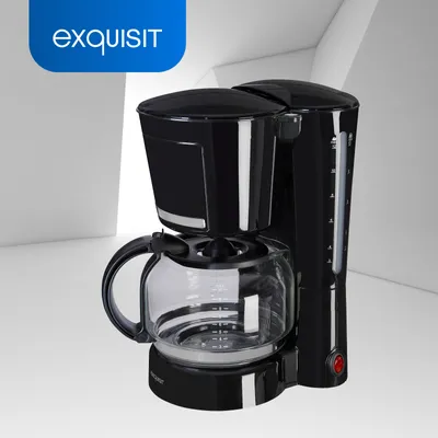 Produktbild von Exquisit  KA 3102 swi | Filterkaffeemaschine | 12 Tassen | 870 Watt | Schwarz