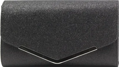 Produktbild von Schwarz Glänzende Umschlag Clutch Geldbörsen für Damen Abend Geldbörsen und Clutches für Hochzeiten