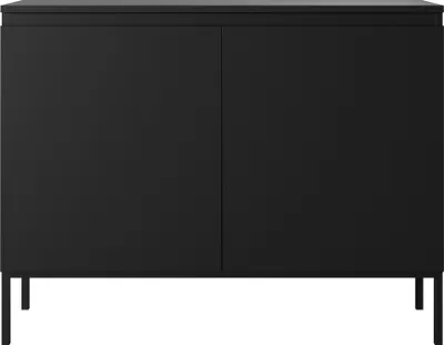 Produktbild von Selsey Sideboard Bemmi - Kommode 2-türig, Schwarz, 100 cm