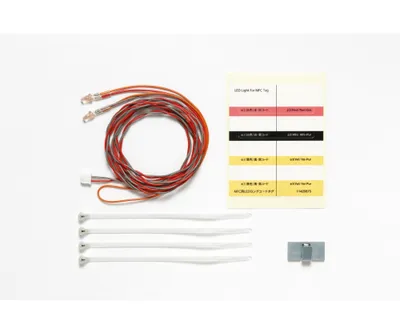 Produktbild von Tamiya MFC-LED Rot Ø3mm (2) Länge 1100mm