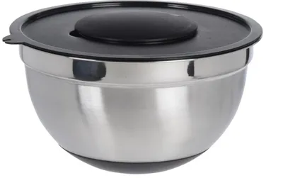 Produktbild von Edelstahl Schüsselset 4-teilig mit Deckel 3x Reibe Rührschüssel mit Reibeset