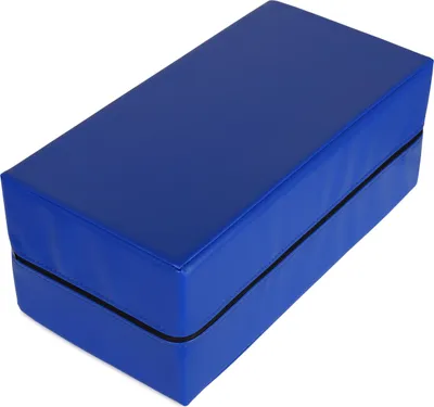 Produktbild von Habys Lagerungswürfel | Bandscheibenwürfel Lagerungskissen Positurkissen | Stufenlagerungswürfel für Massage und Therapie | 50x25x20 cm Marineblau
