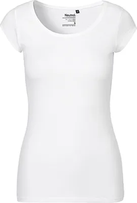 Produktbild von Neutral O81010 | Damen Roundneck T-Shirt / 100% Fairtrade-Baumwolle - Farbe: White - Größe: XS