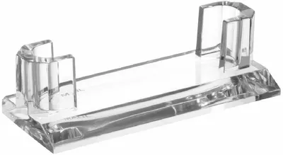 Produktbild von Visitenkarten-Halter Acryl glasklar für 35 Visitenkarten Packung mit 12 Stück