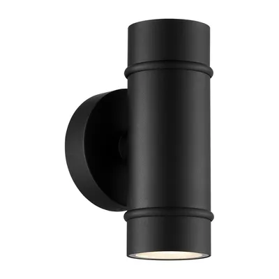 Produktbild von Nordlux 2418151003 ARTILUS Double GU10 Wandleuchte Dimmbar Schwarz IP54