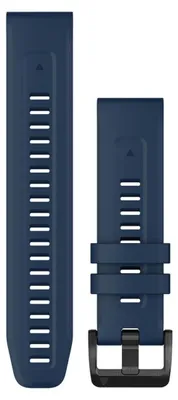 Zdjęcie produktu dla Opaska silikonowa Garmin QuickFit, 22 mm, niebieska. Jeden rozmiar