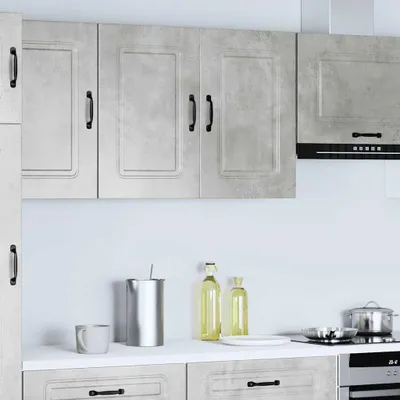Produktbild von vidaXL Küchen-Hängeschrank Kalmar Betongrau Holzwerkstoff