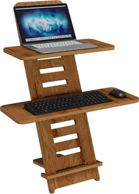 Produktbild von Standing desk | Imprägniert | Stehpult Imprägniert | Schreibtischaufsatz | Laptop Ständer Holz | Stehpult Aufsatz Schreibtisch | Laptopdesk | Laptopst