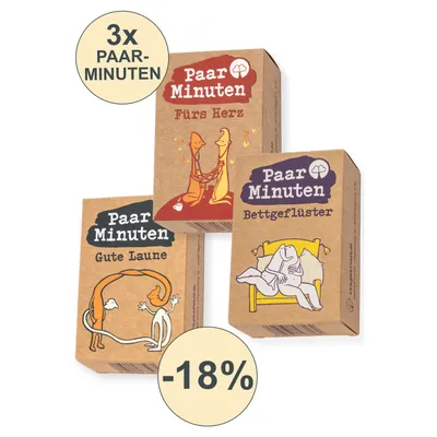 Produktbild von PaarMinuten Dreierpack