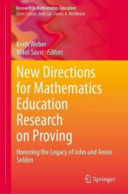 Zdjęcie produktu dla New Directions for Mathematics Education Research on Proving