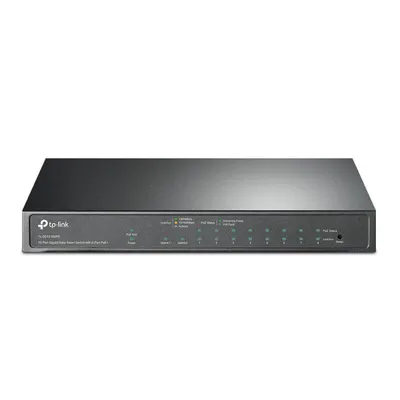 Produktbild von Switch 8 Porturi PoE+ Gigabit, 1 x RJ45 Gigabit, 1 x Combo SFP/RJ45 Gigabit, verwaltet - TP-Link TL-SG1210MPE
