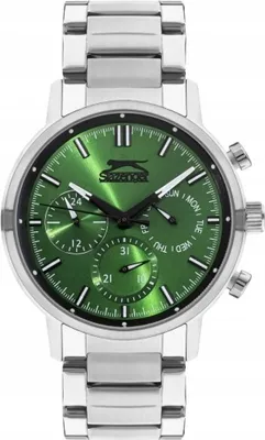 Image de Montre pour homme SLAZENGER SL.09.2213.2.01 en design fashion vert comme cadeau